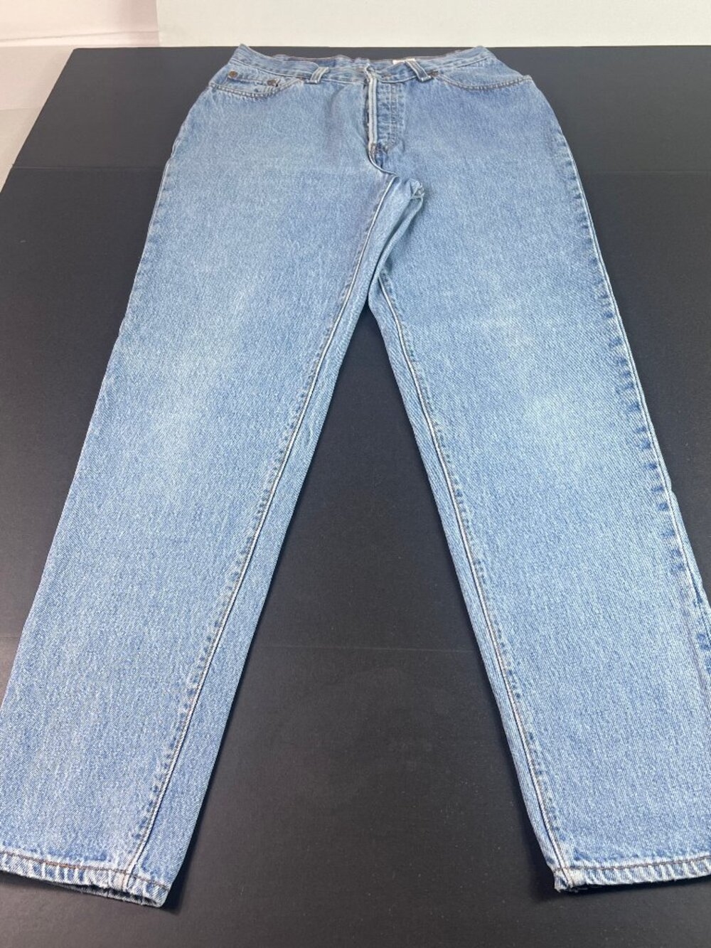 VTG 90s Levi's Jeans Junior 27x30* 501 XX High Rise Straight Blue Denim Tag 11 M